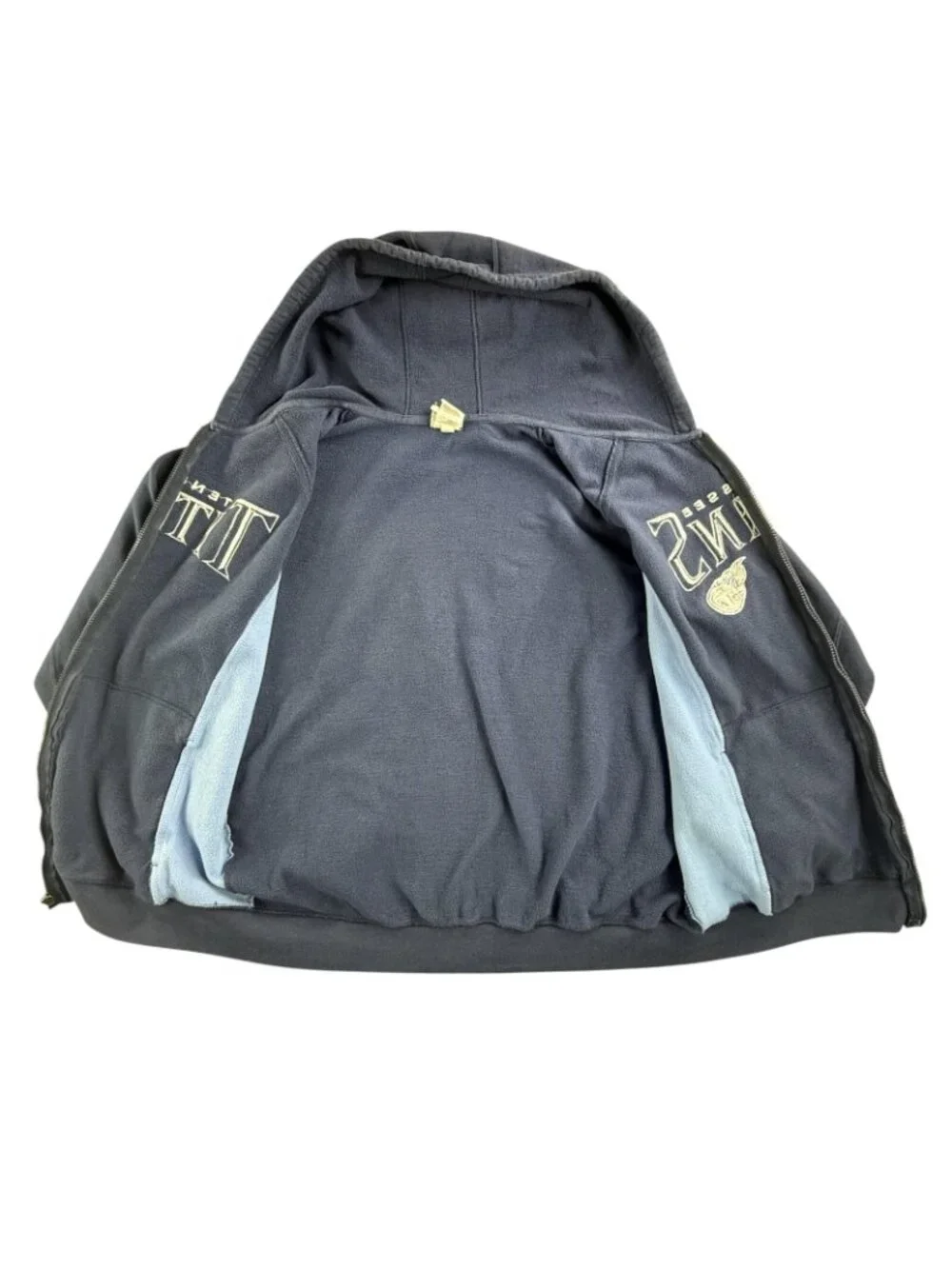 Vintage Tennessee Titans Hoodie Sweatshirt Mens Large Full Zip NFL Football - Picture 4 of 13